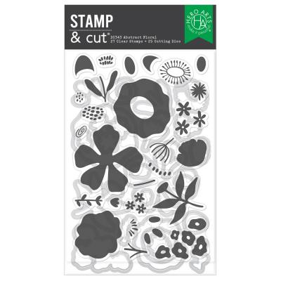 Hero Arts You've Got A Friend Stamp & Cut - Abstract Floral